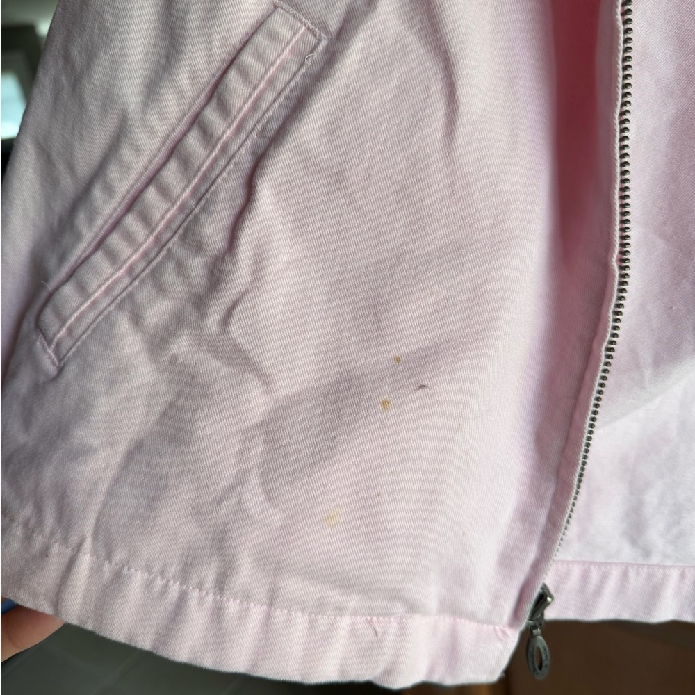 Christopher & Banks Light Pink Hooded Bomber Jacket - Picture 5 of 5